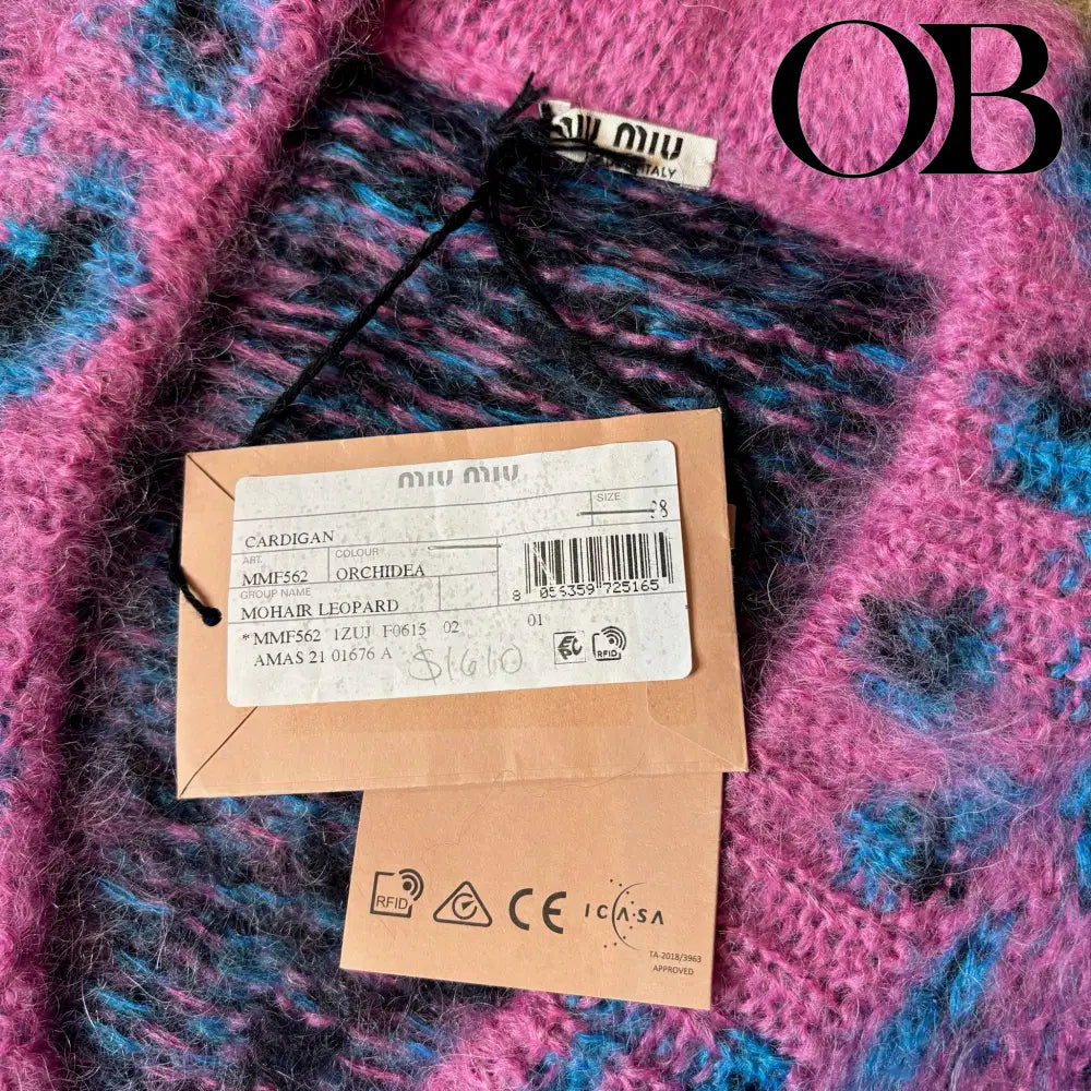 Miu Miu Mohair Cardigan S tops