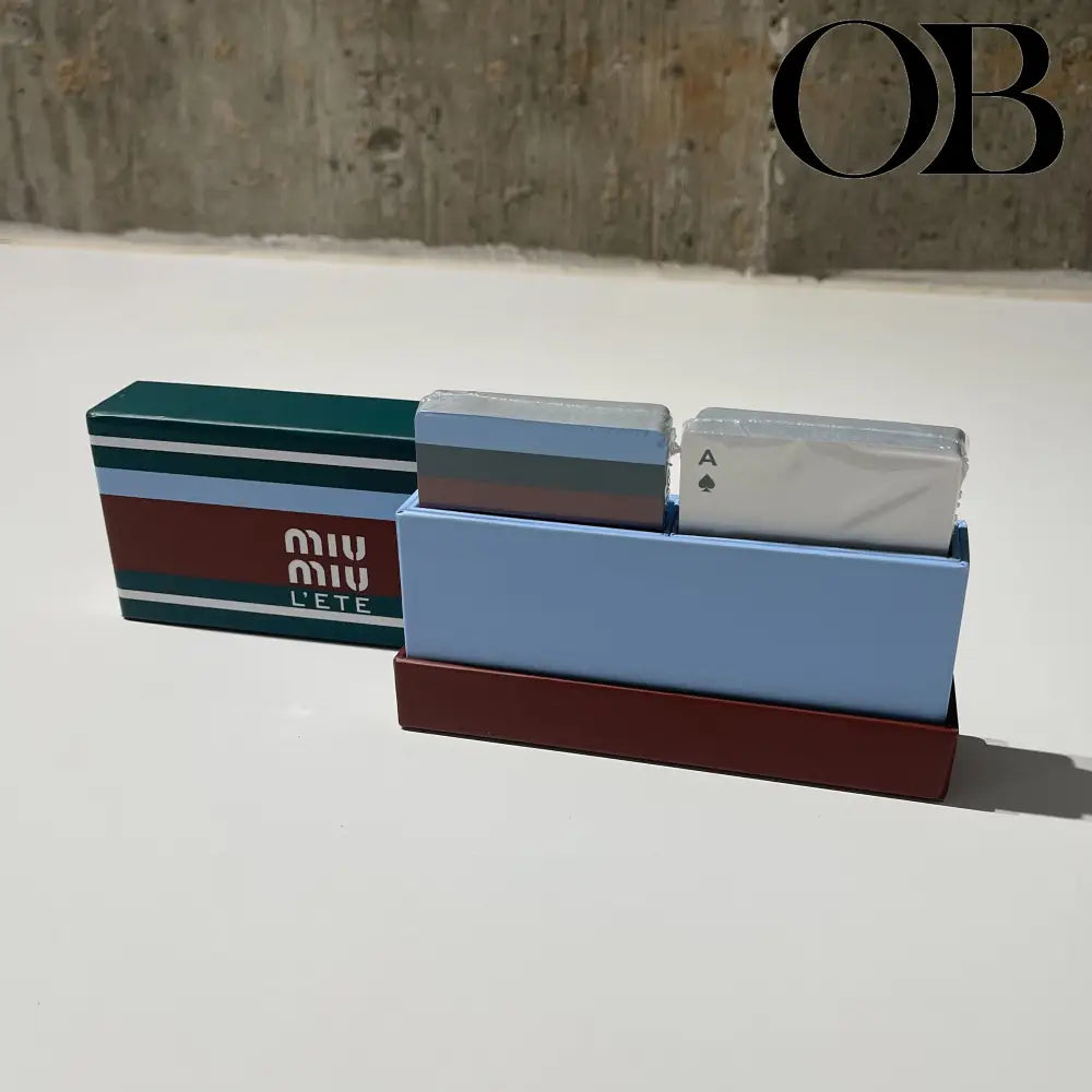 Miu Miu Playing Card Set accessories