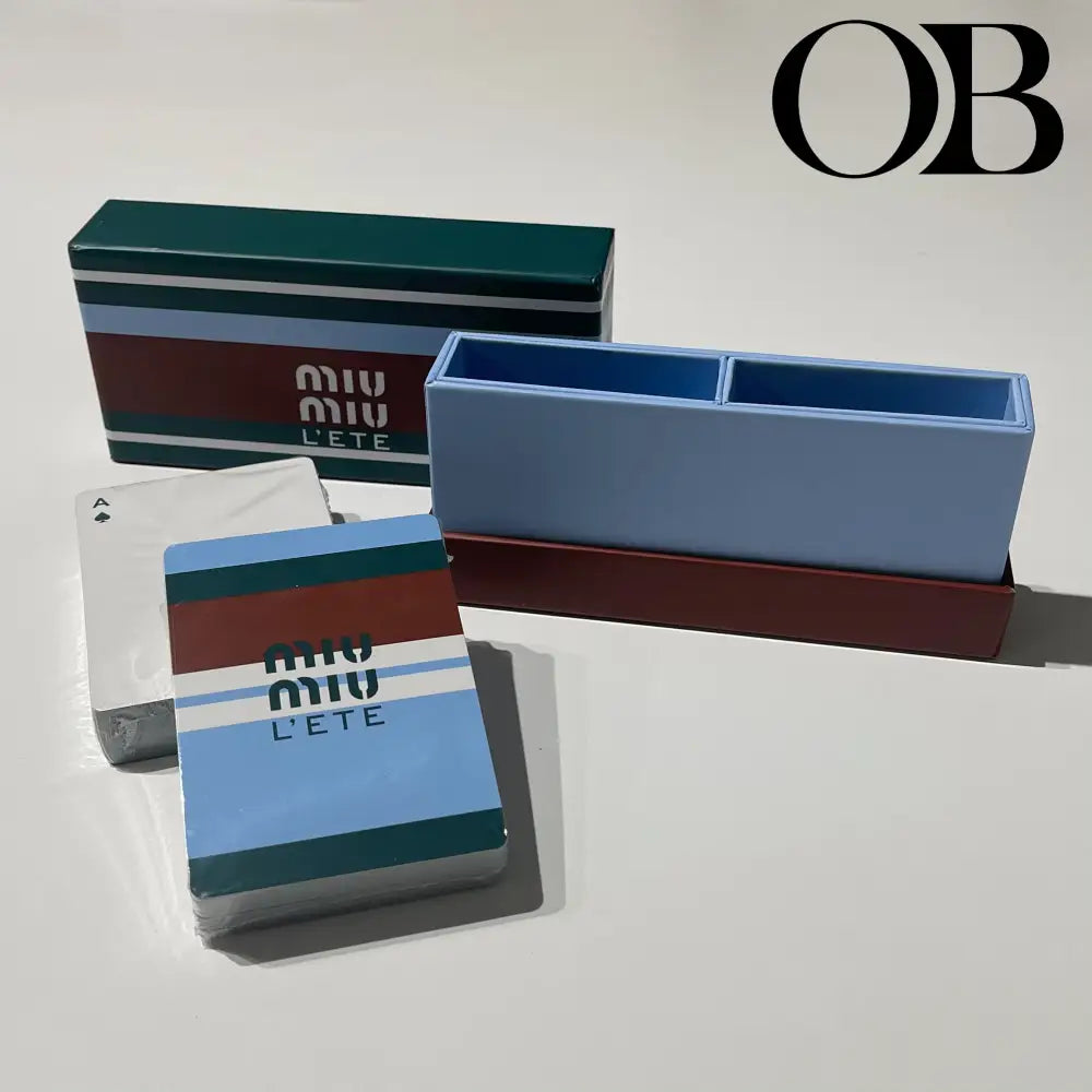 Miu Miu Playing Card Set accessories