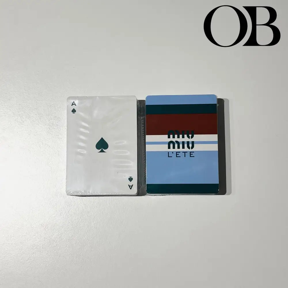 Miu Miu Playing Card Set accessories