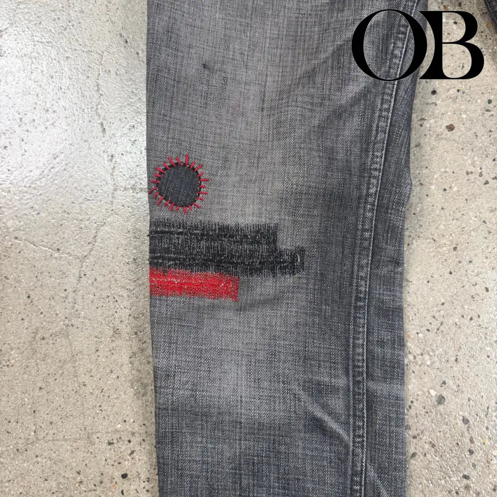 Number Nine “Nightcrawler” Scab Jeans 32 bottoms