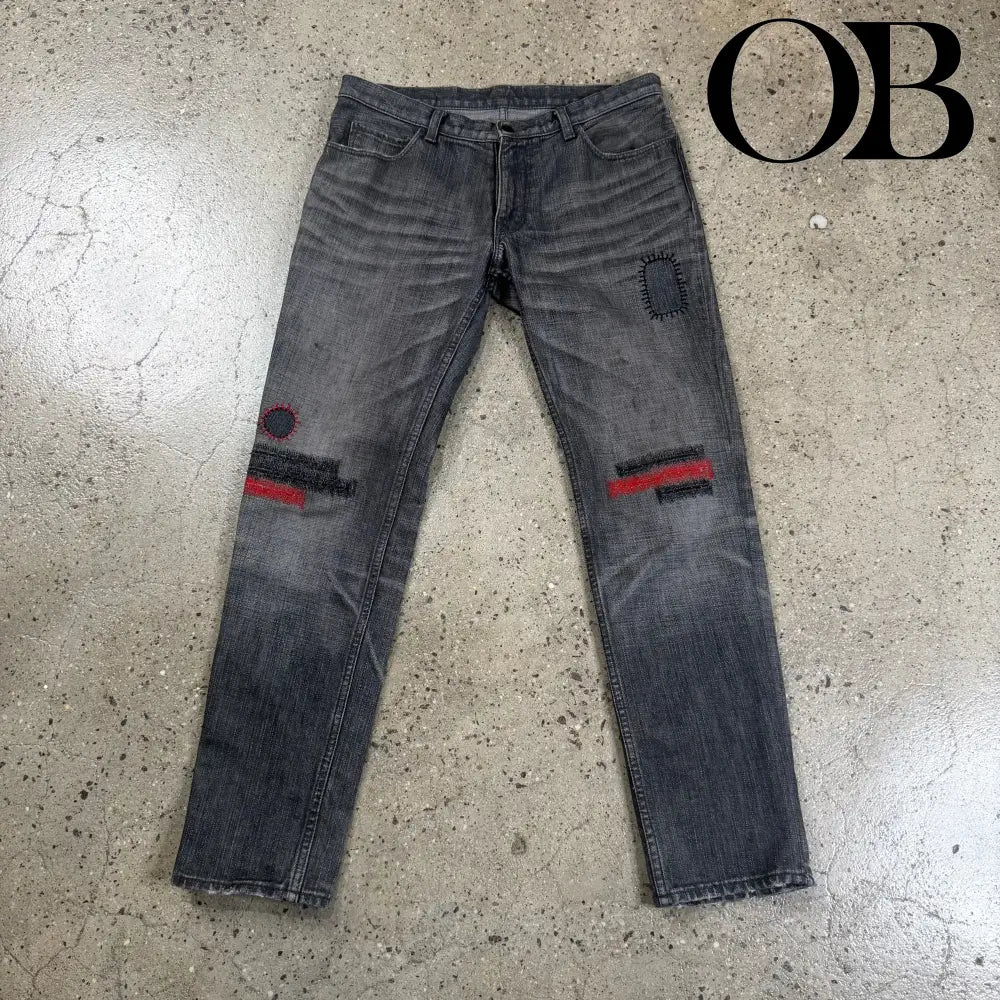 Number Nine “Nightcrawler” Scab Jeans 32 bottoms