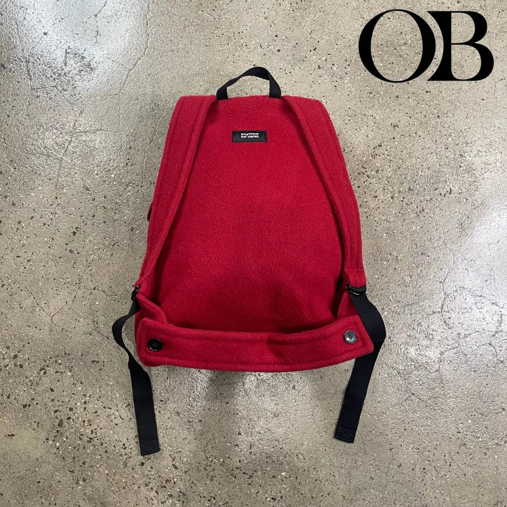 Raf Simons EastPak Wool Bookbag