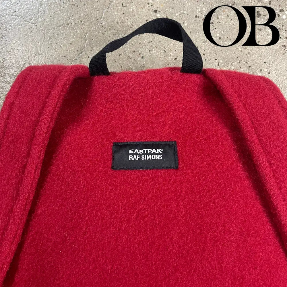 Raf Simons EastPak Wool Bookbag