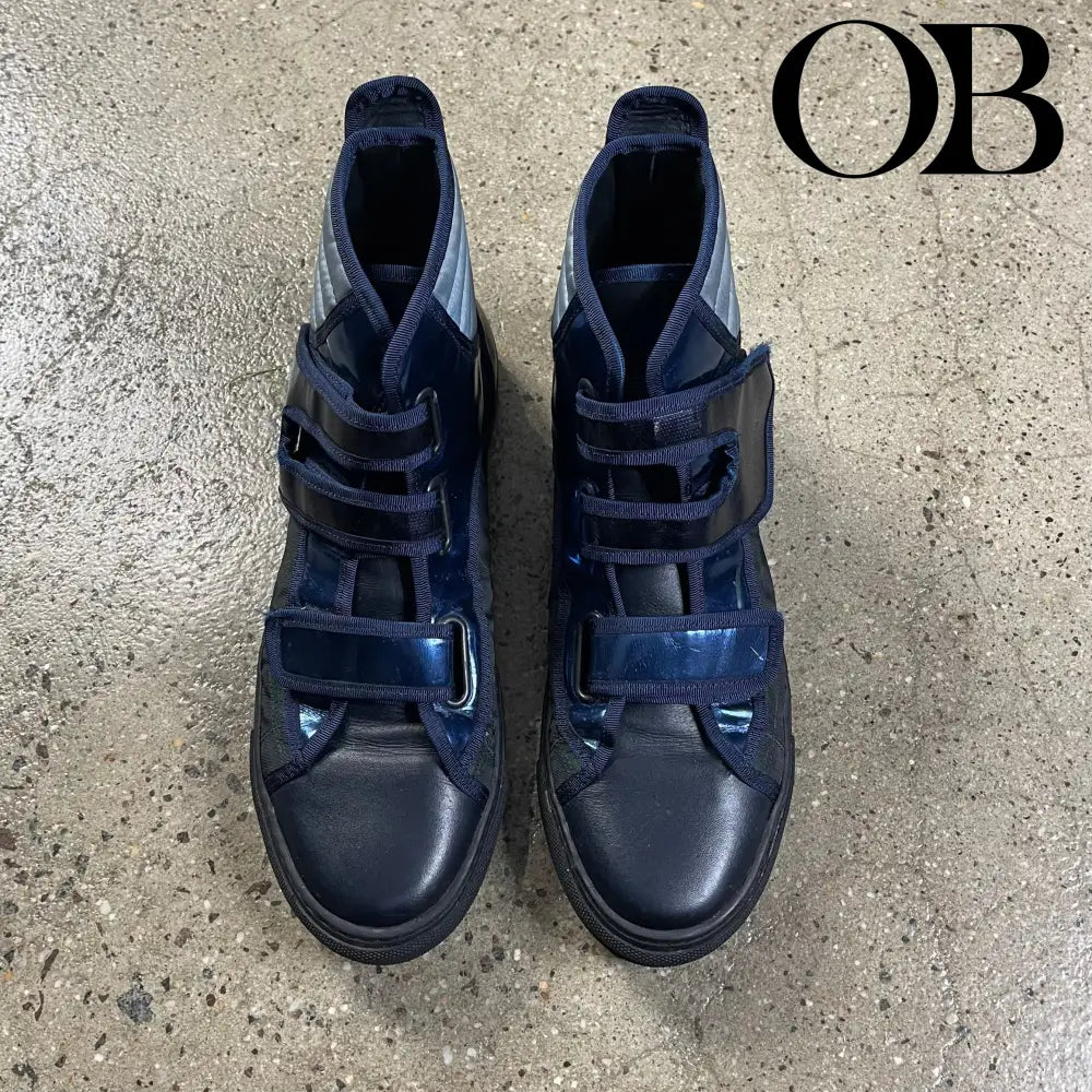 Raf Simons Velcro High-Top Sneakers 44 footwear