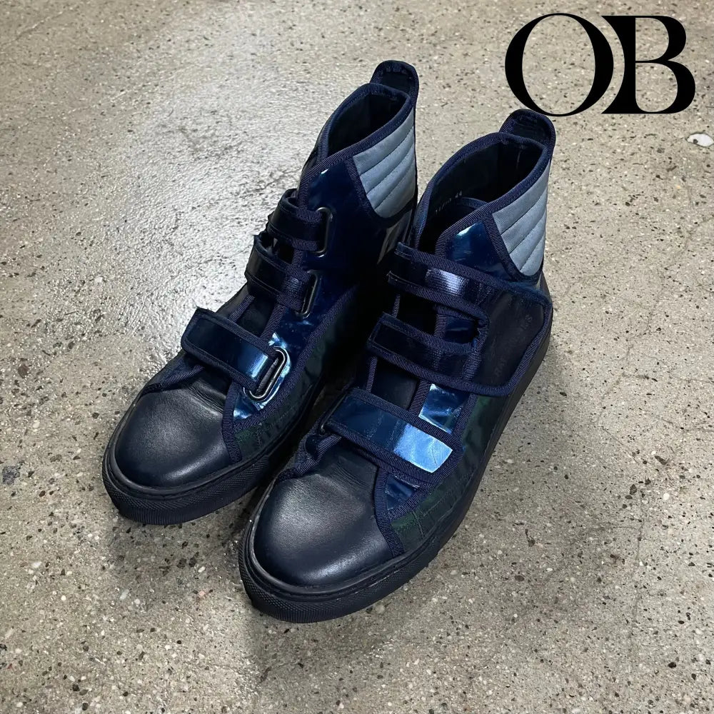 Raf Simons Velcro High-Top Sneakers 44 footwear