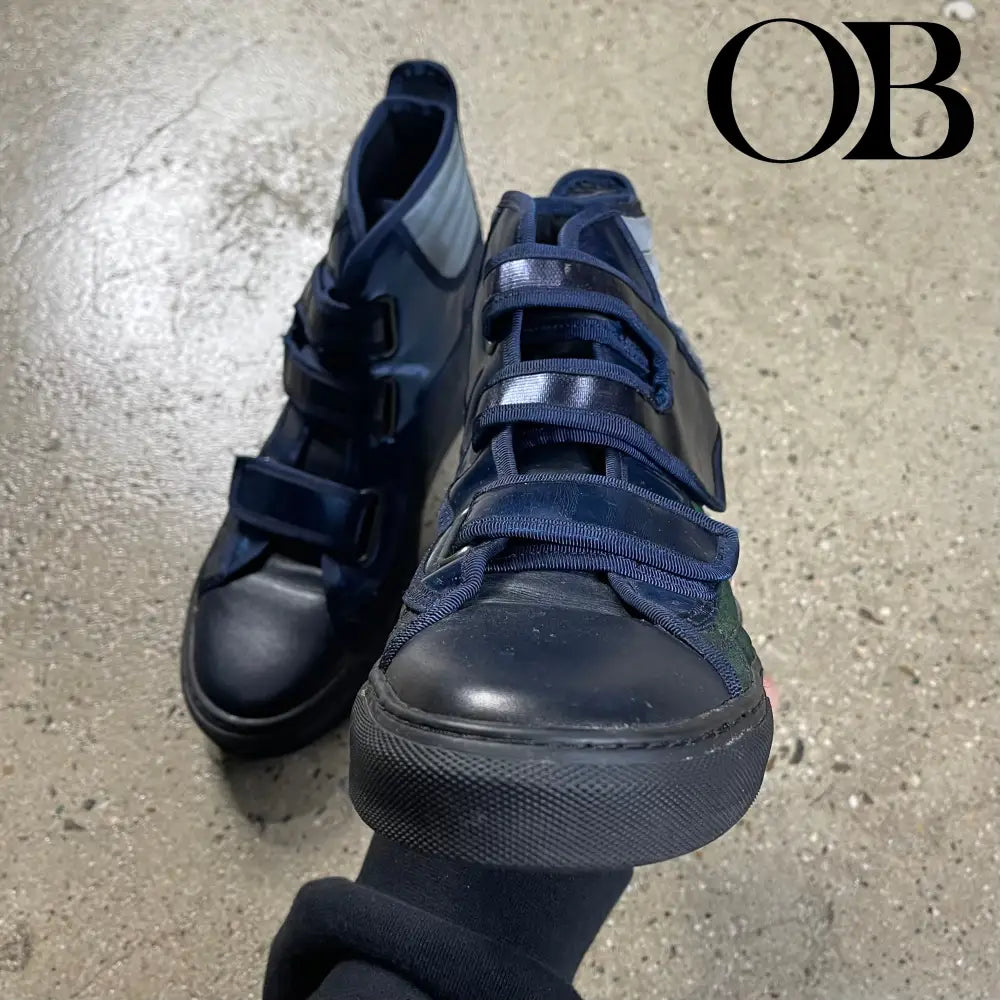 Raf Simons Velcro High-Top Sneakers 44 footwear