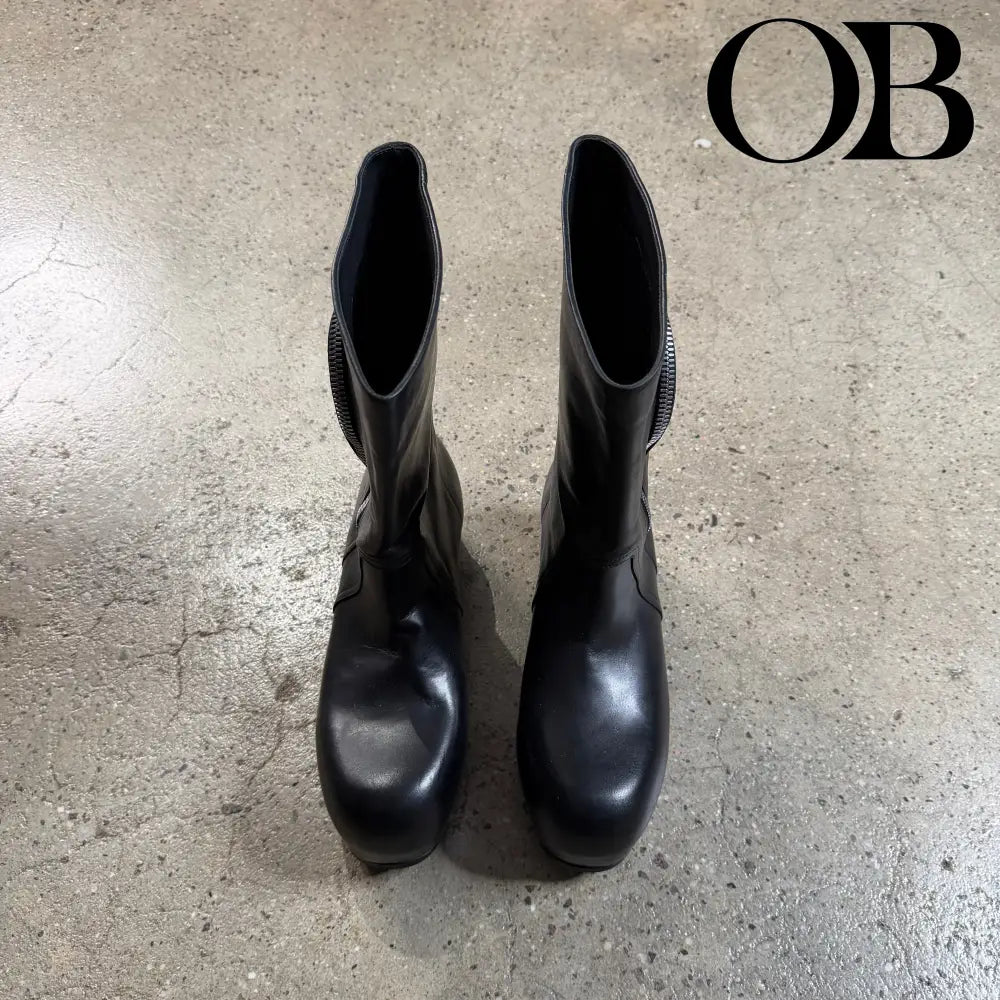 Rick Owens Bauhaus Balast Pull-On Boots 44 footwear