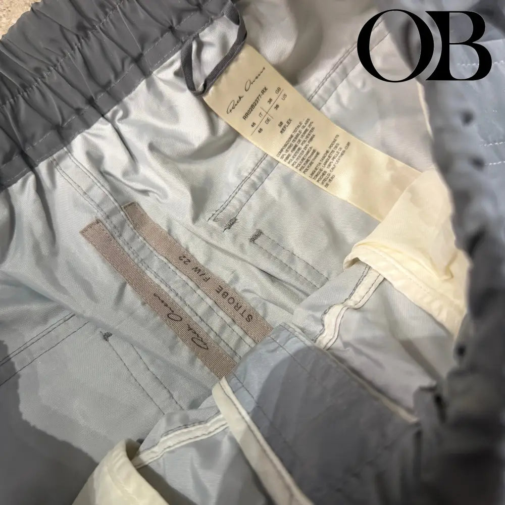 Rick Owens Bauhaus Cargo Pants 46 bottoms