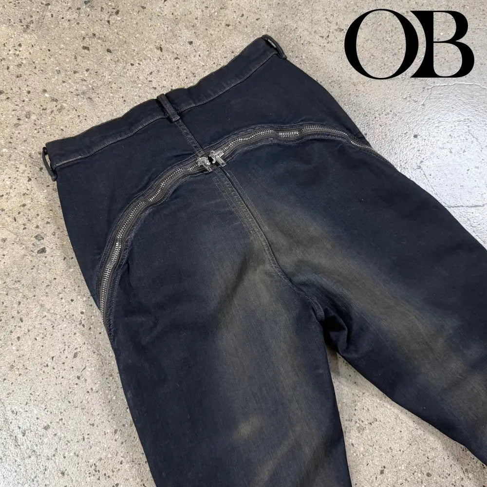 Rick Owens Bolan Flared Banana Jeans 34 bottoms