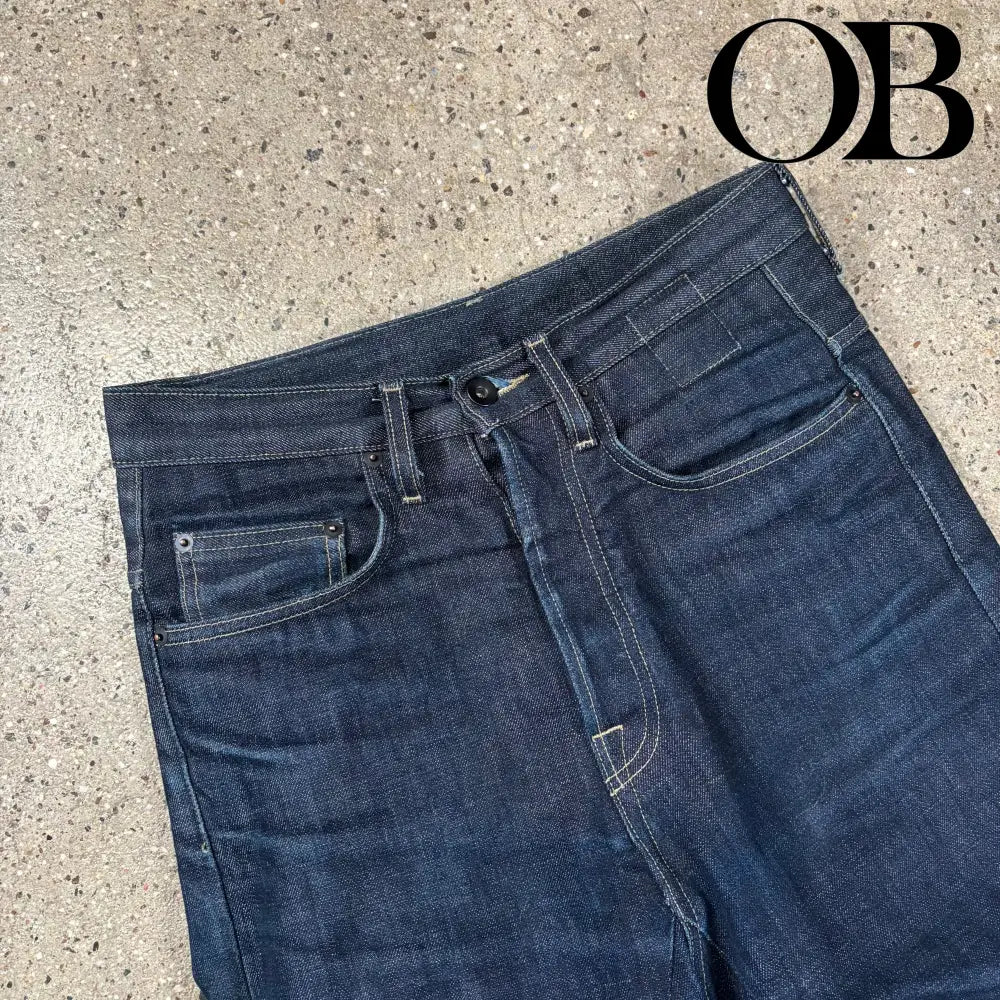 Rick Owens Collapse Cut Jeans 27 bottoms