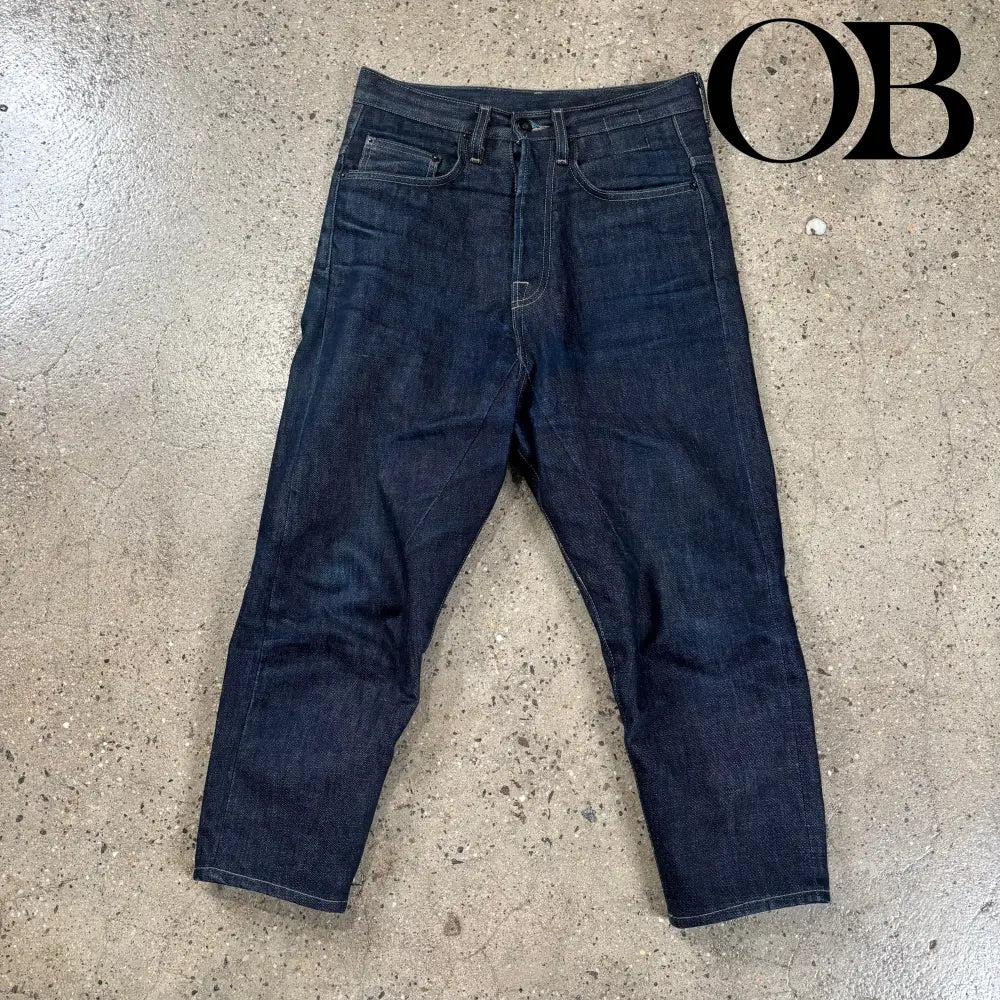 Rick Owens Collapse Cut Jeans 27 bottoms