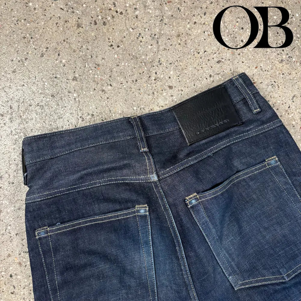 Rick Owens Collapse Cut Jeans 27 bottoms