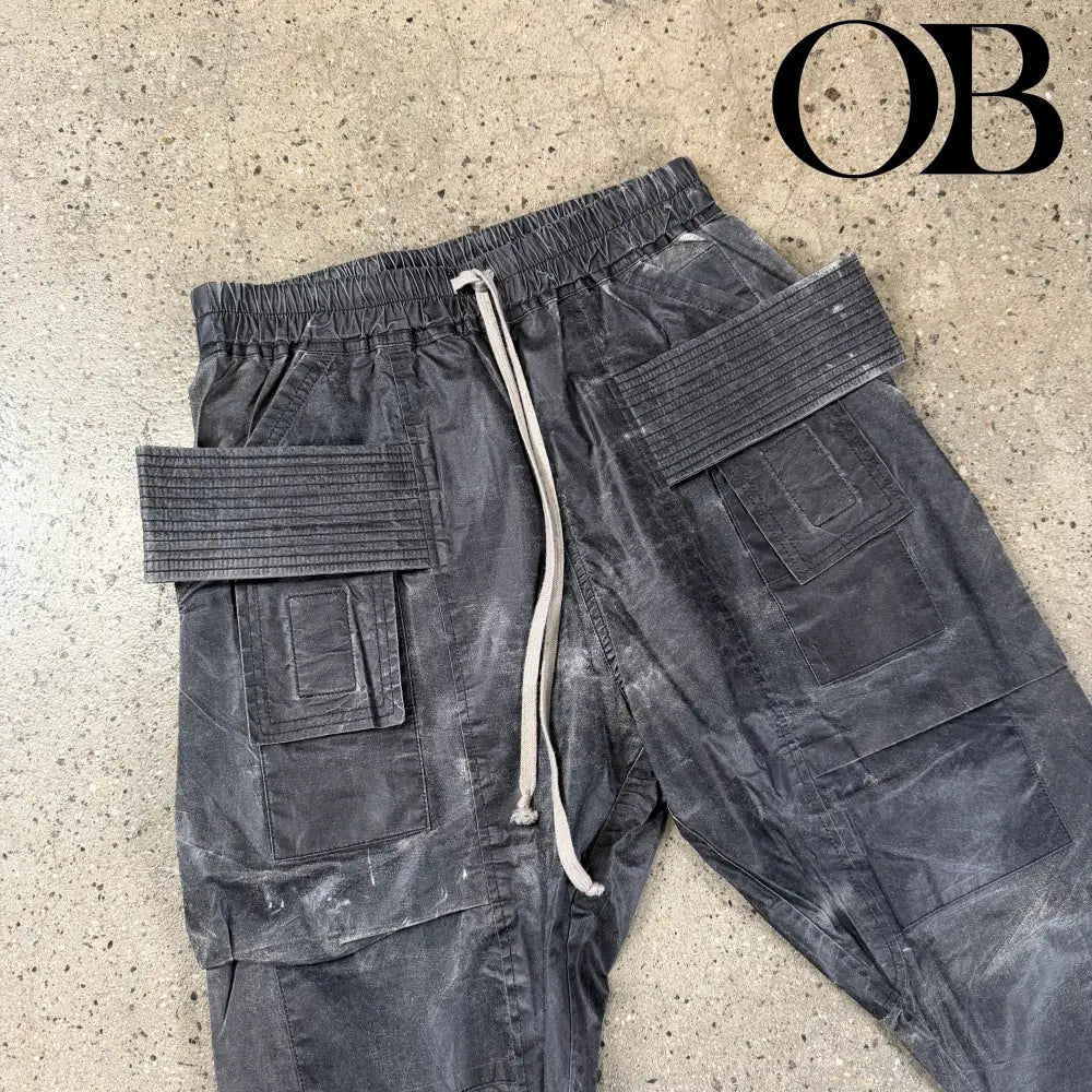Rick Owens Creatch Cargo Pants 30 bottoms