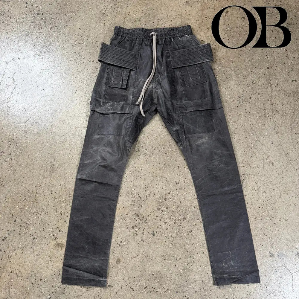 Rick Owens Creatch Cargo Pants 30 bottoms