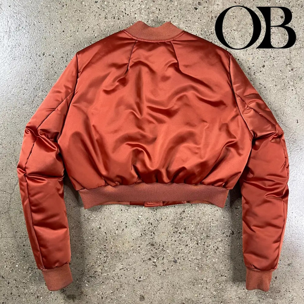 Rick Owens Cropped Bomber Jacket