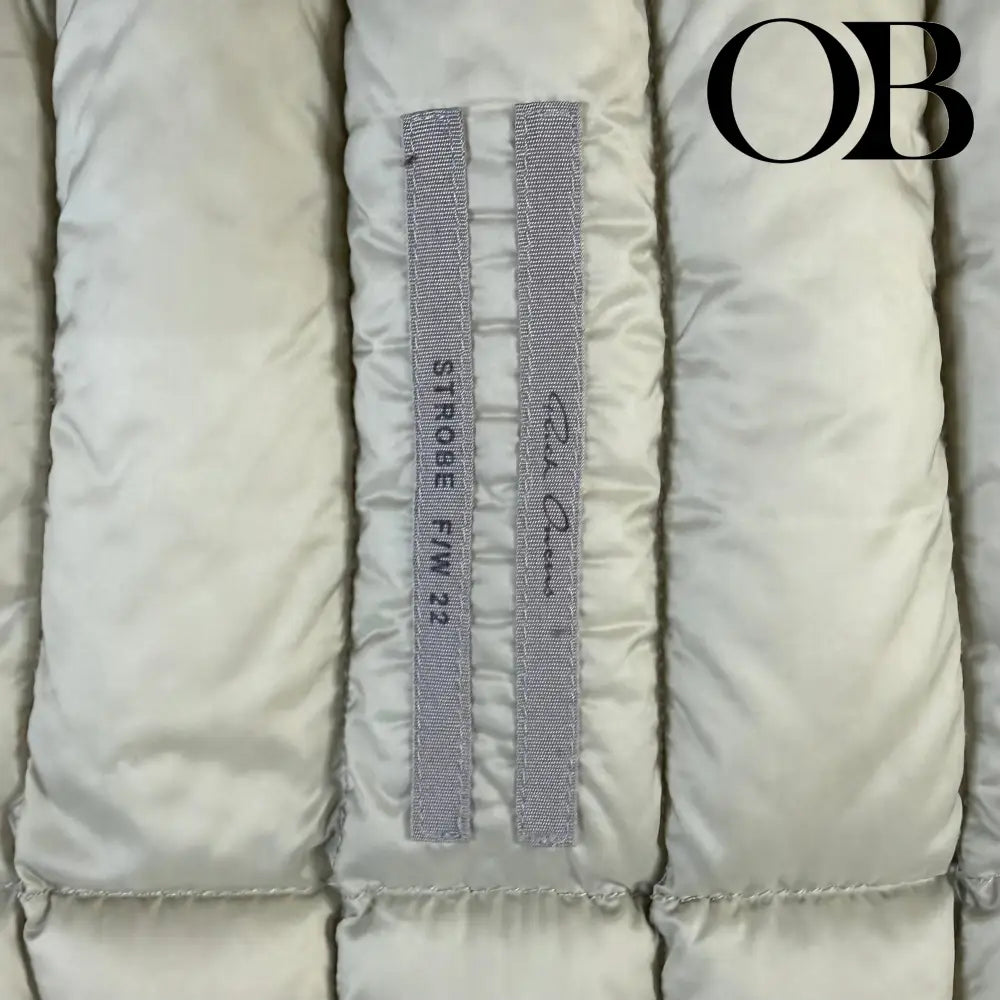 Rick Owens Fog Cropped Bomber Jacket 46 tops