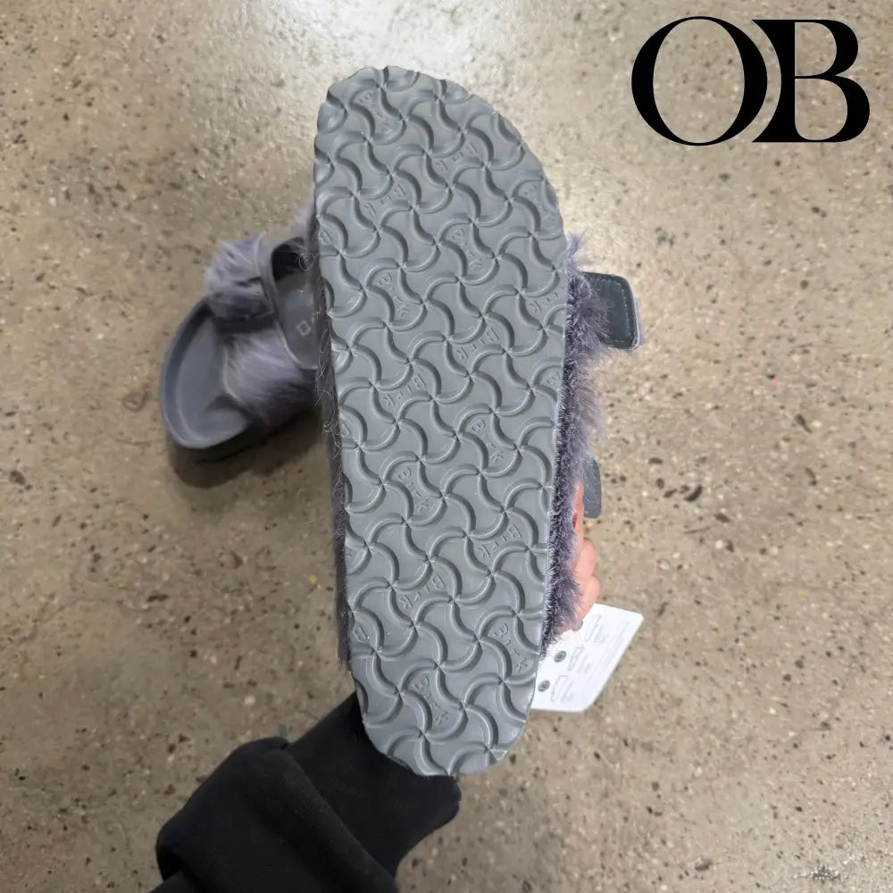 Rick Owens Fur Birkenstocks 42 footwear