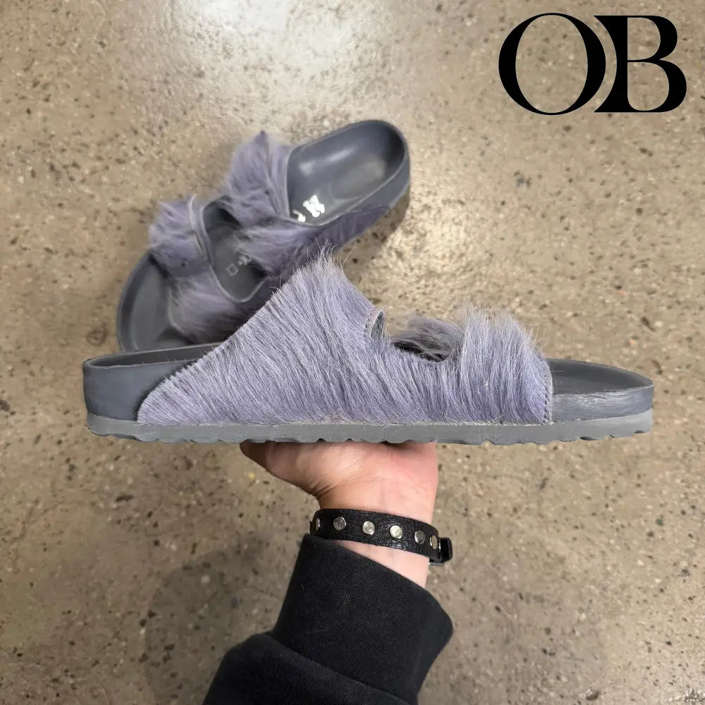 Rick Owens Fur Birkenstocks 42 footwear