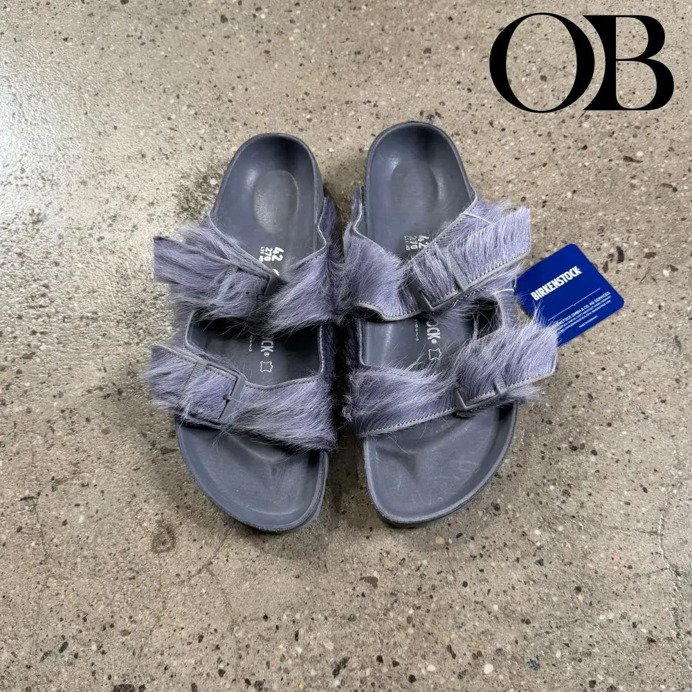 Rick Owens Fur Birkenstocks 42 footwear