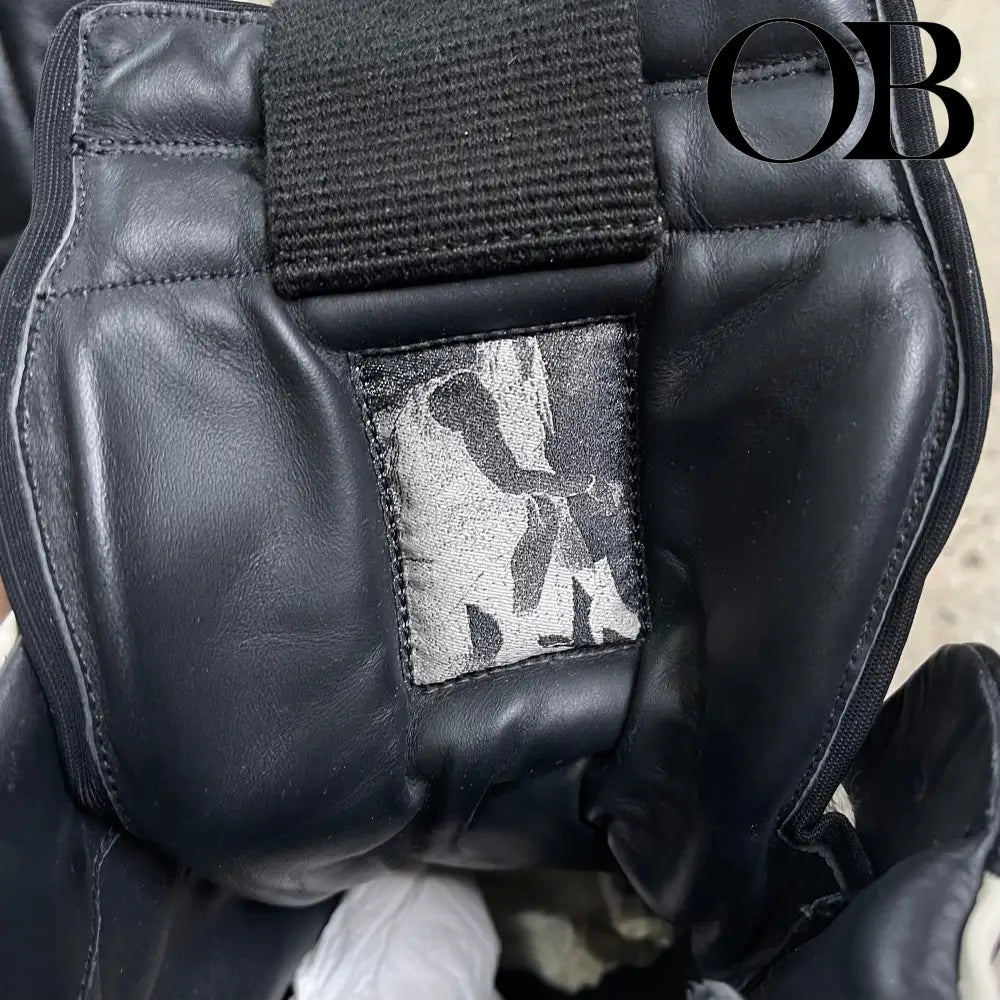 Rick Owens Geobasket (Black/White) 43 footwear