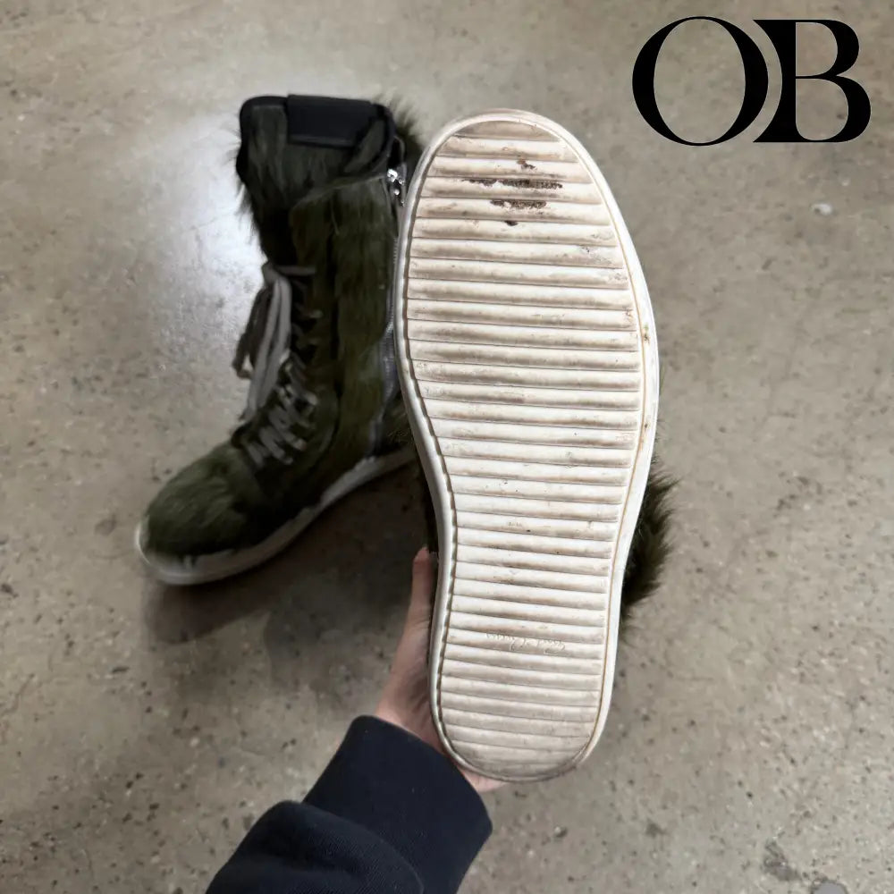 Rick Owens Gethsemane Cargobasket 41 footwear