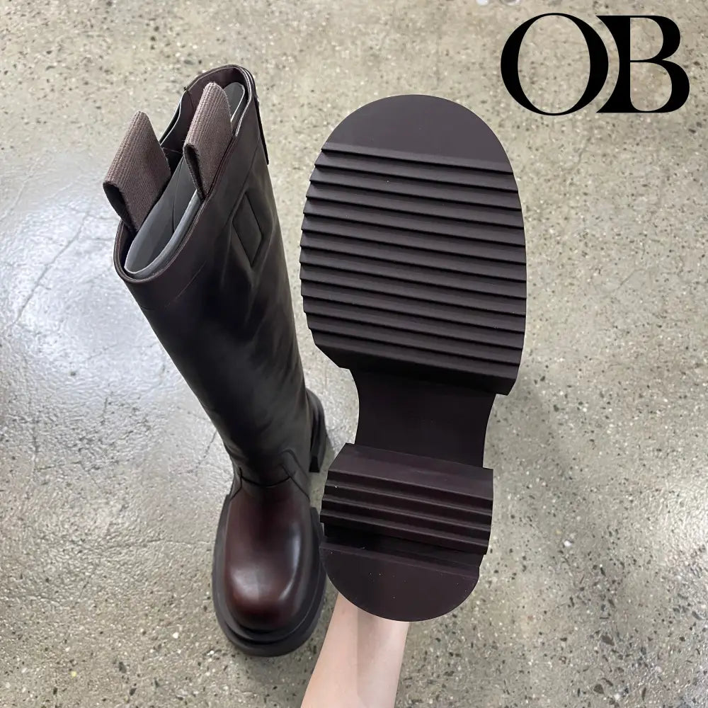 Rick Owens  High-Top Bogun Boots 