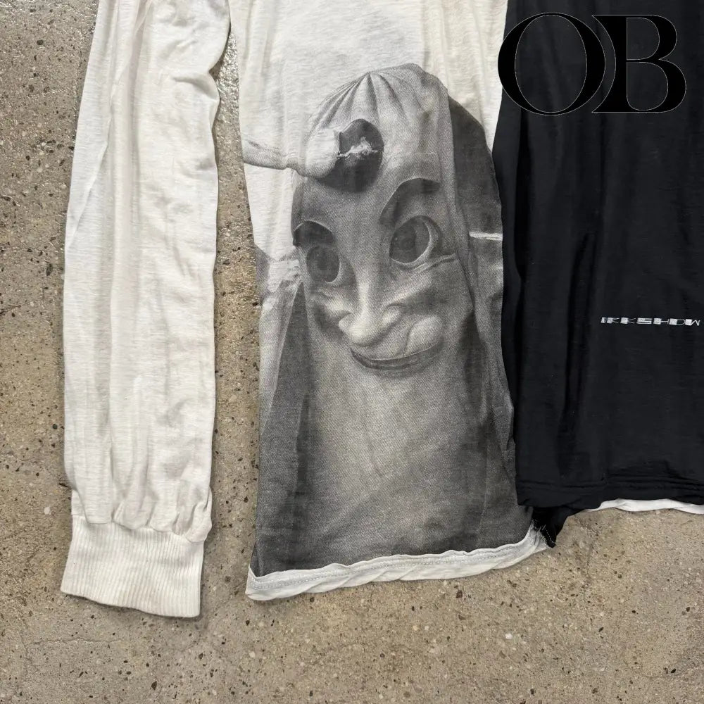 Rick Owens Hot Dog Split Long Sleeve XL tops