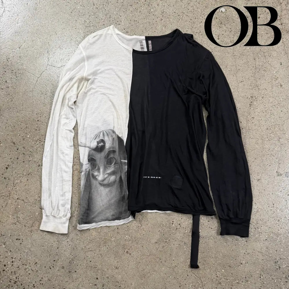 Rick Owens Hot Dog Split Long Sleeve XL tops