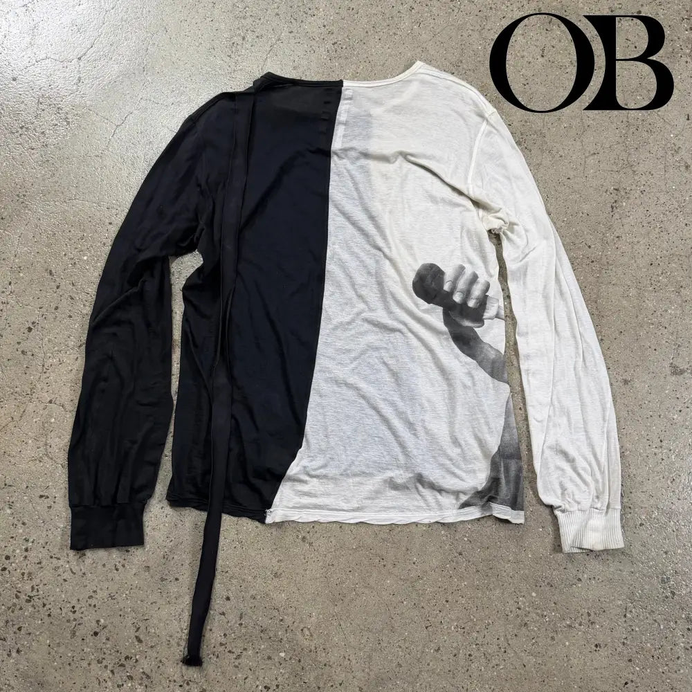 Rick Owens Hot Dog Split Long Sleeve XL tops