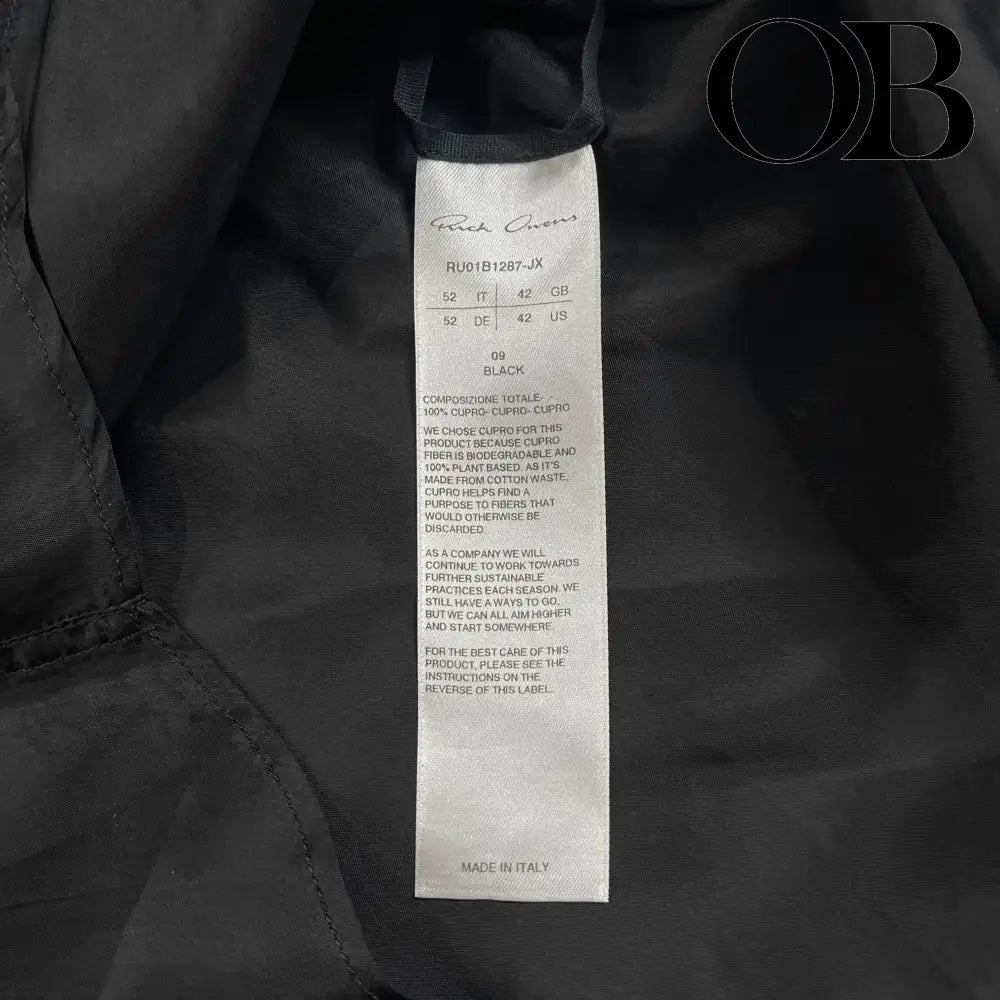 Rick Owens Larry Button Up L tops