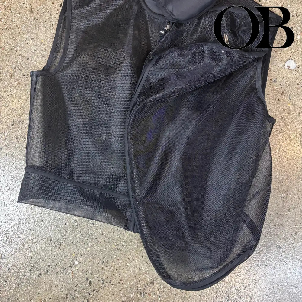 Rick Owens Mesh Cargo Vest 48 tops