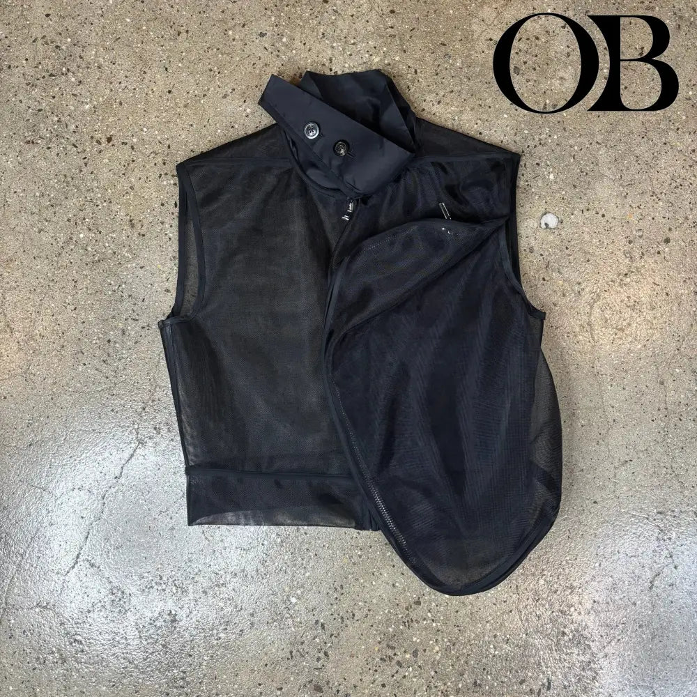Rick Owens Mesh Cargo Vest 48 tops