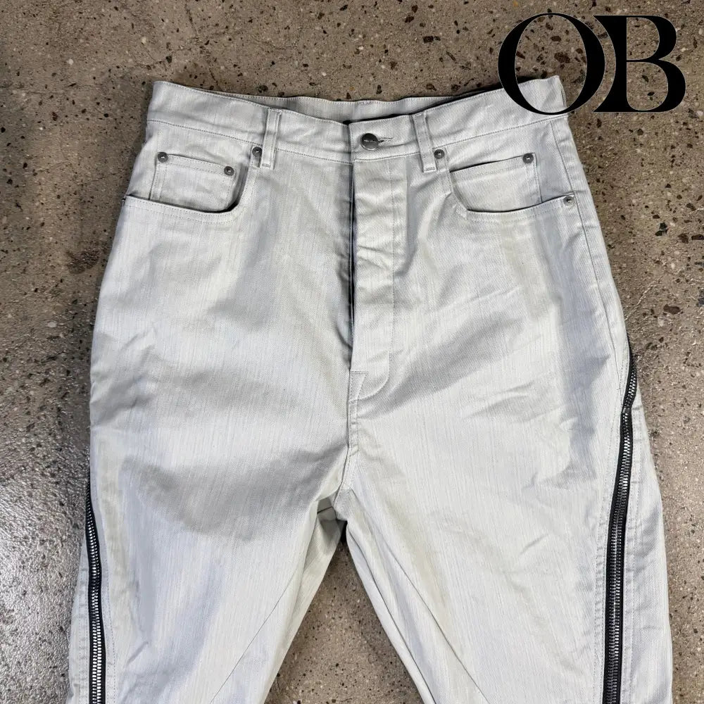 Rick Owens Painted Bolan Jeans 30 bottoms