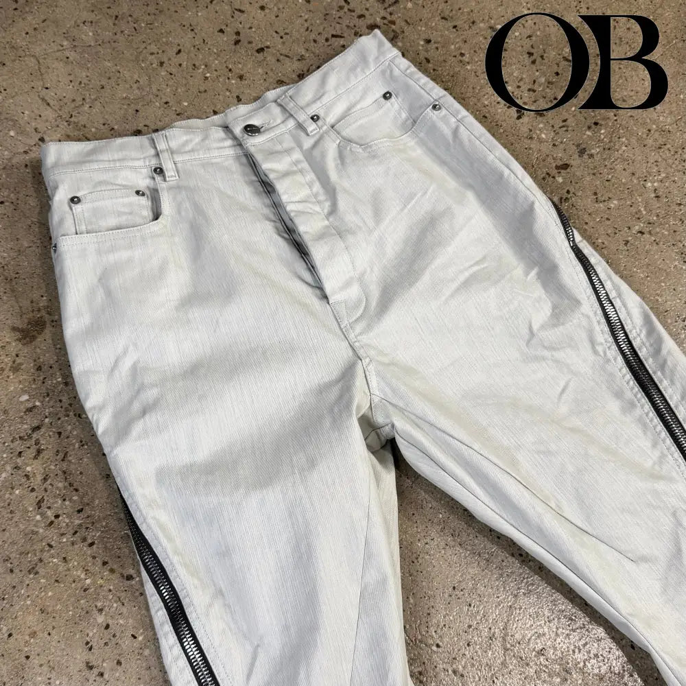 Rick Owens Painted Bolan Jeans 30 bottoms