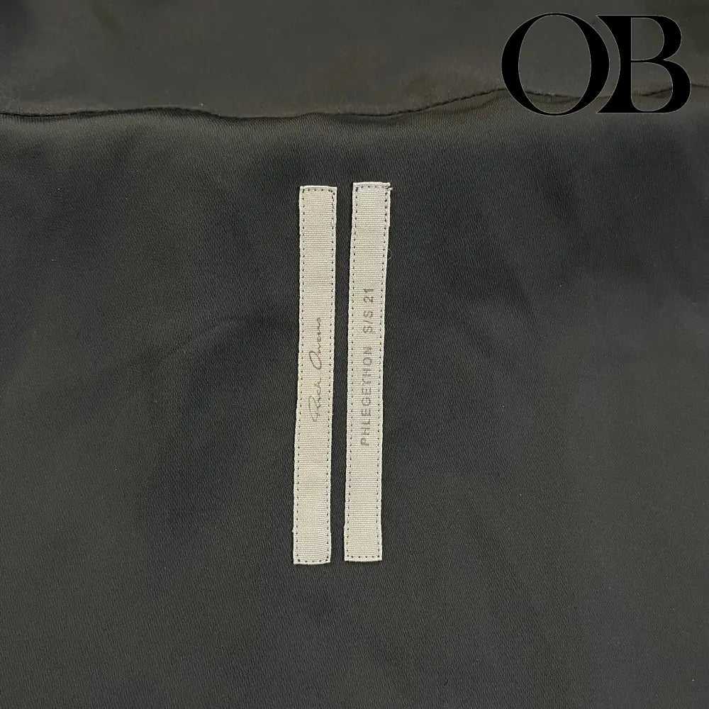 Rick Owens Phlegethon Button Up Vest 52 outerwear