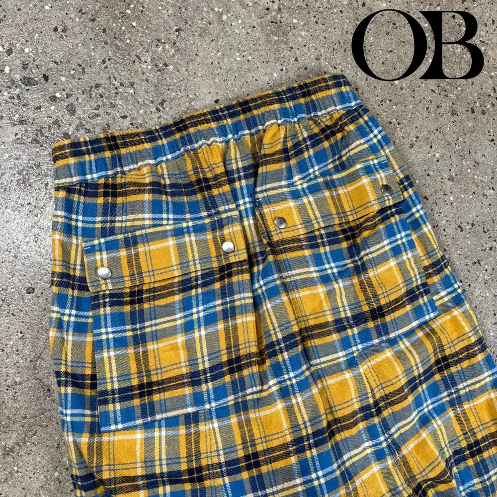 Rick Owens Plaid Trousers 48 bottoms