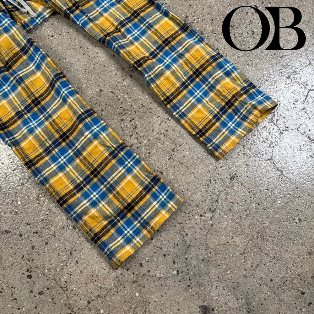 Rick Owens Plaid Trousers 48 bottoms