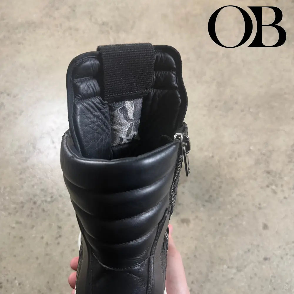 Rick Owens Python Geobaskets 42 footwear