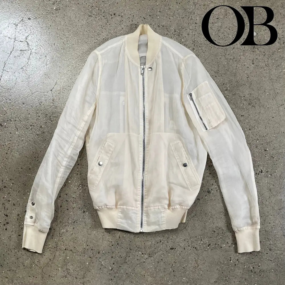 Rick Owens SS18 Light Bomber 48 outerwear