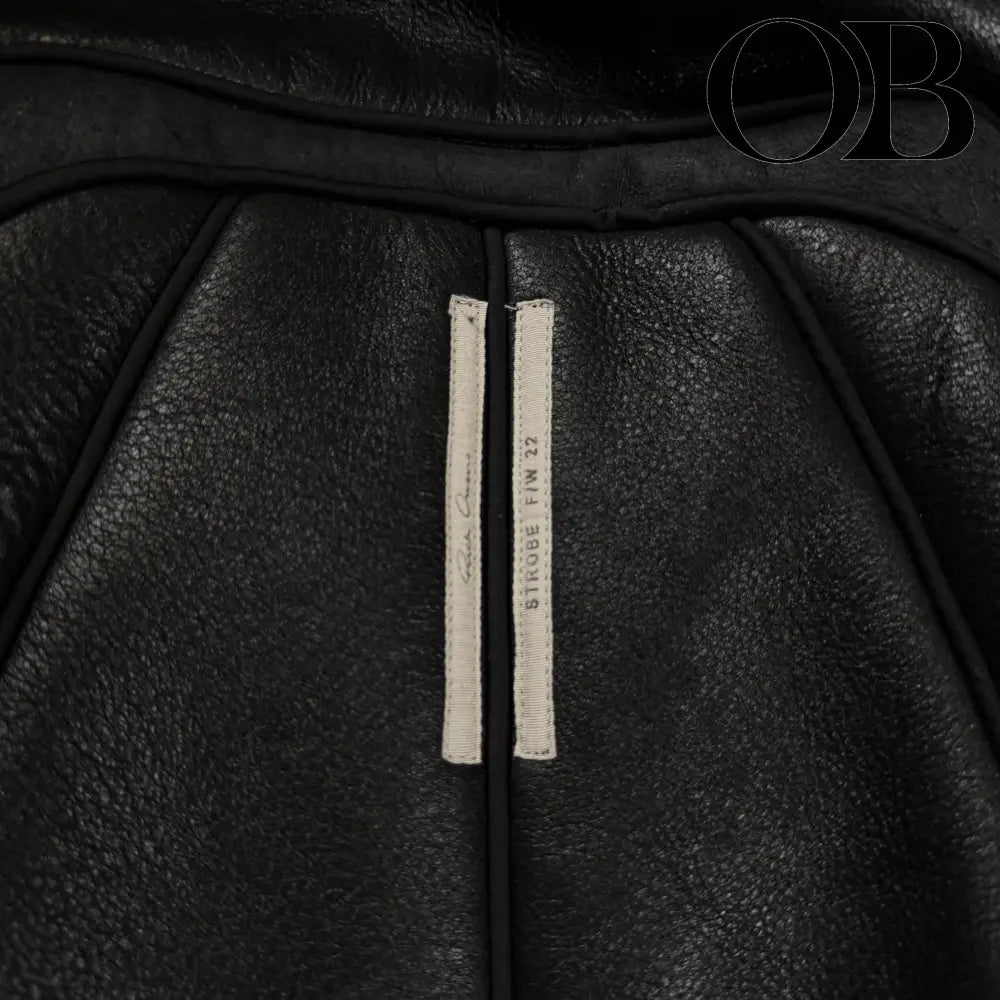 Rick Owens Strobe Collage Fur Coat 46 outerwear