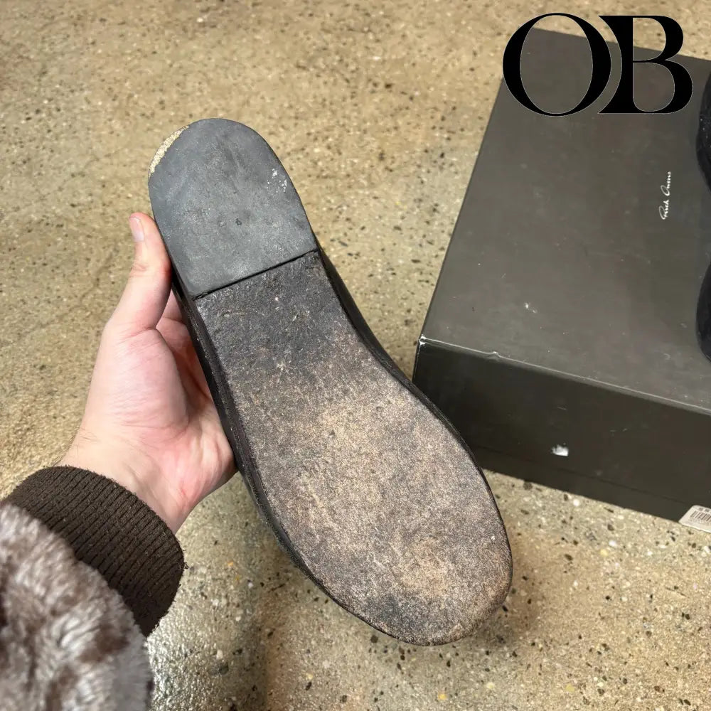 Rick Owens Wooden Clogs 43 footwear