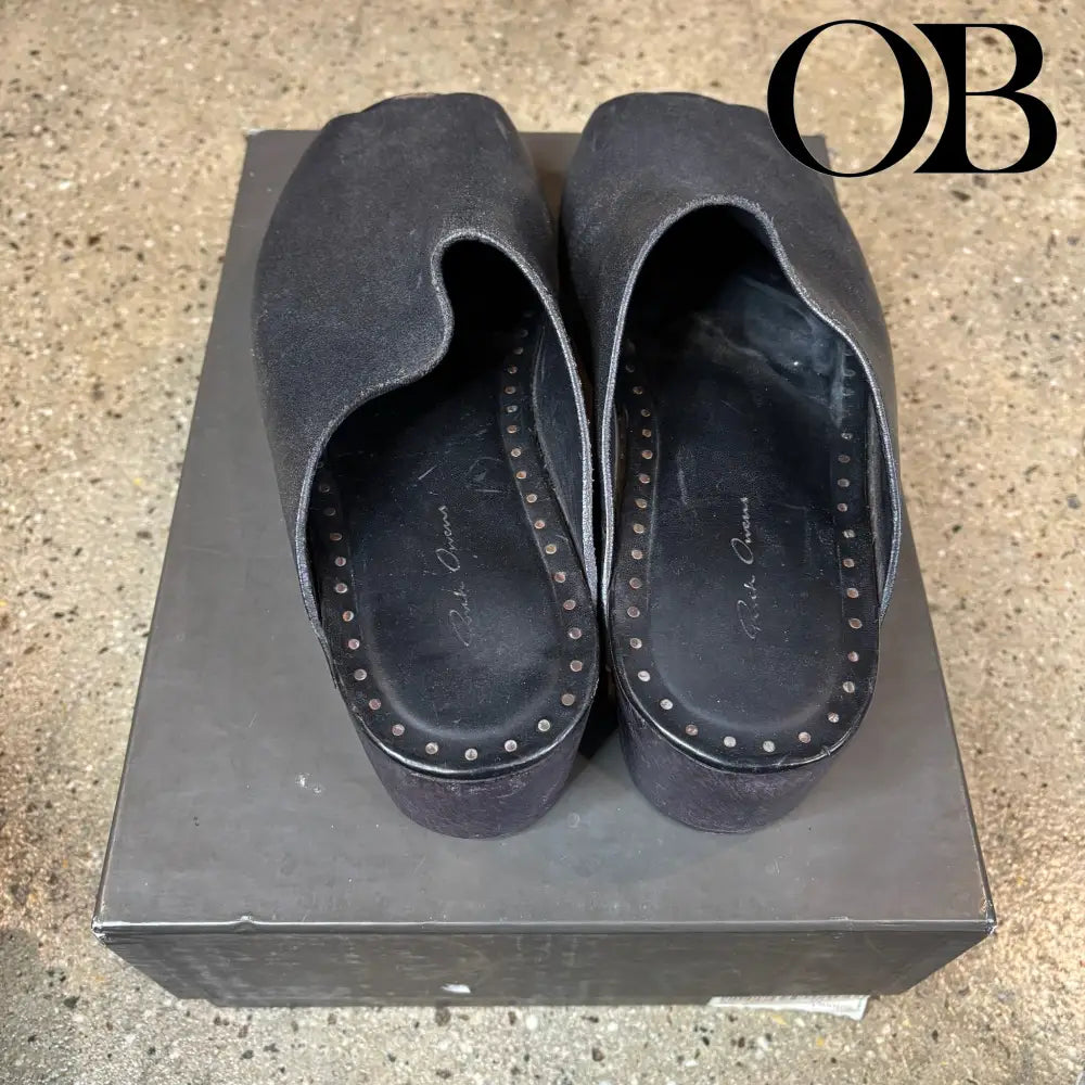 Rick Owens Wooden Clogs 43 footwear