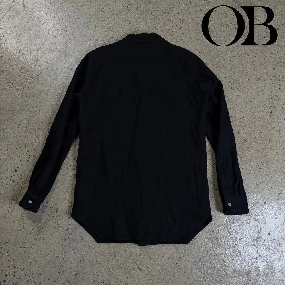Rick Owens Wool Button Up 48 tops