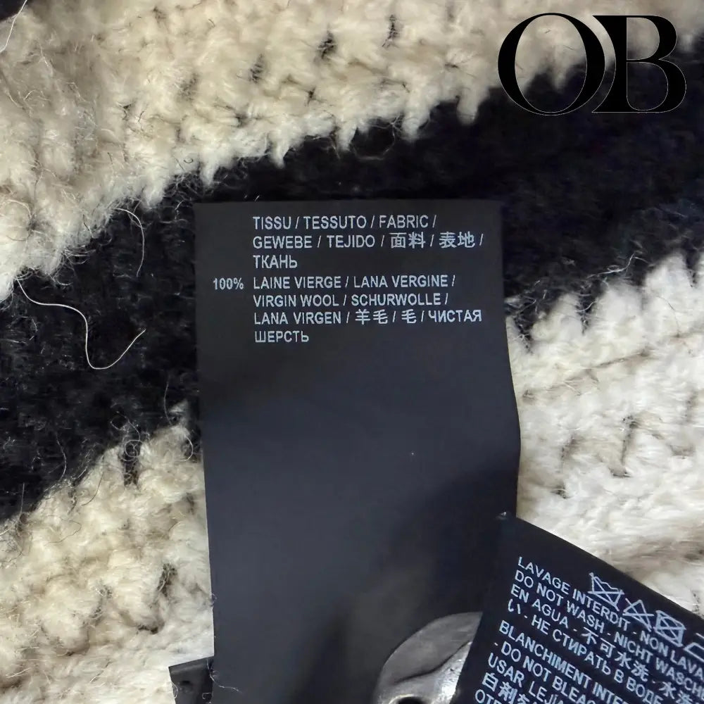 Saint Laurent Hooded Striped Cardigan L tops