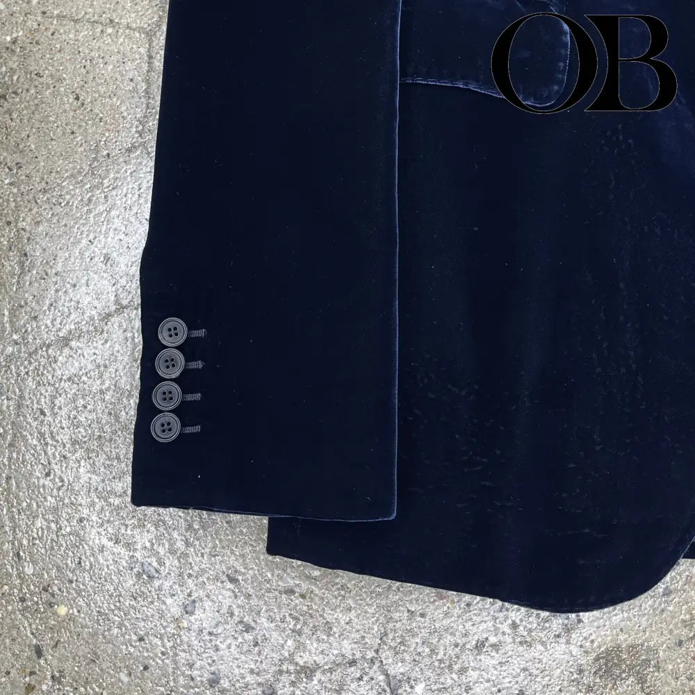 Saint Laurent Velvet Blazer S outerwear