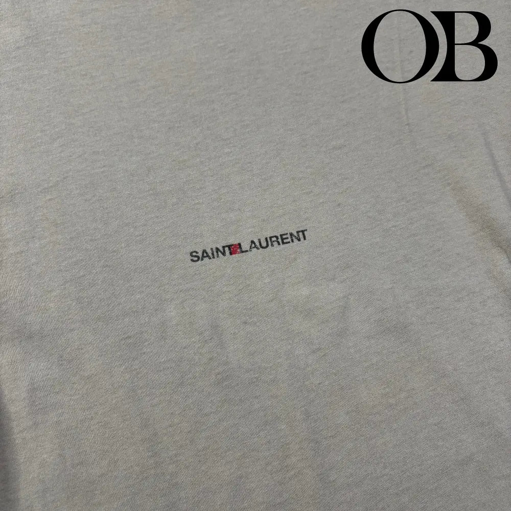 Saint Laurent  Vintage Style Logo Tee