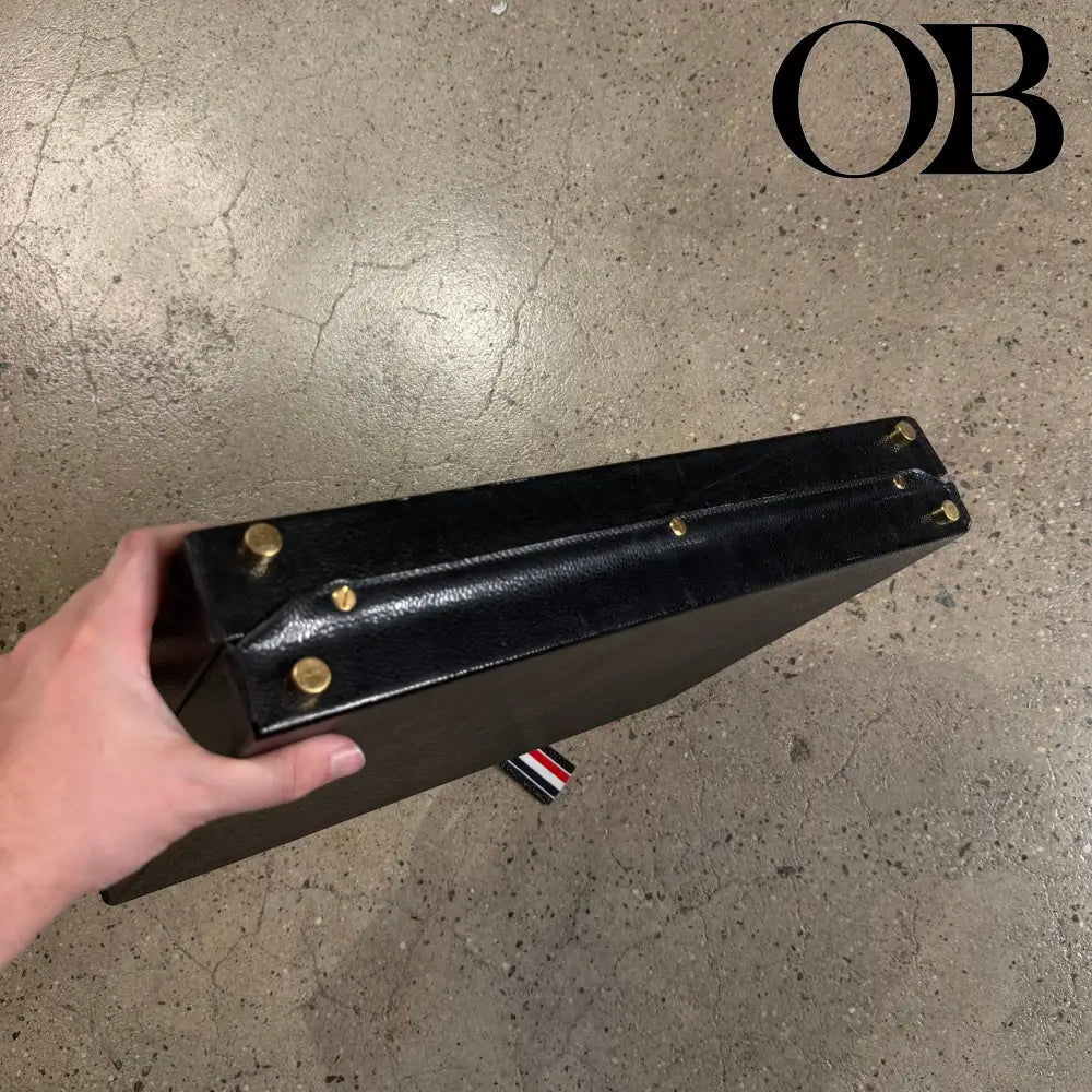 Thom Browne Leather Briefcase accessories