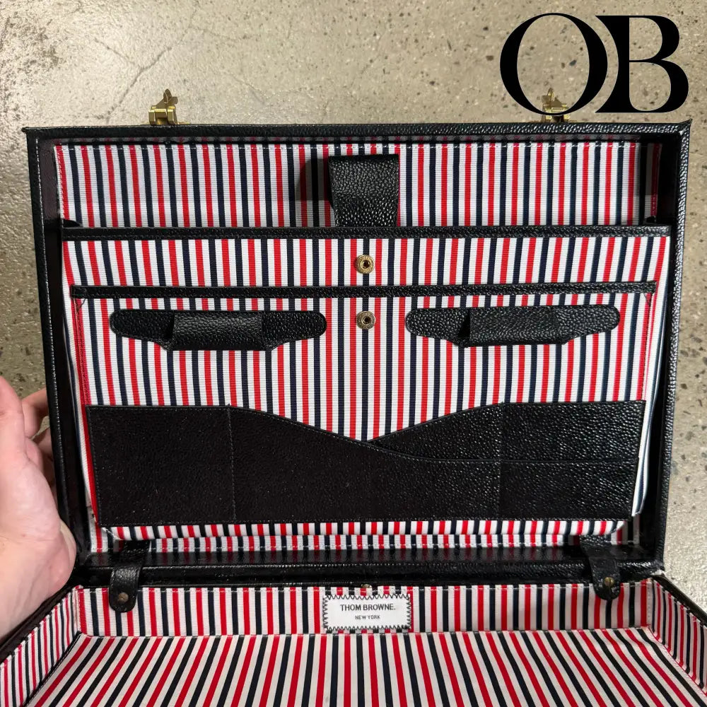 Thom Browne Leather Briefcase accessories