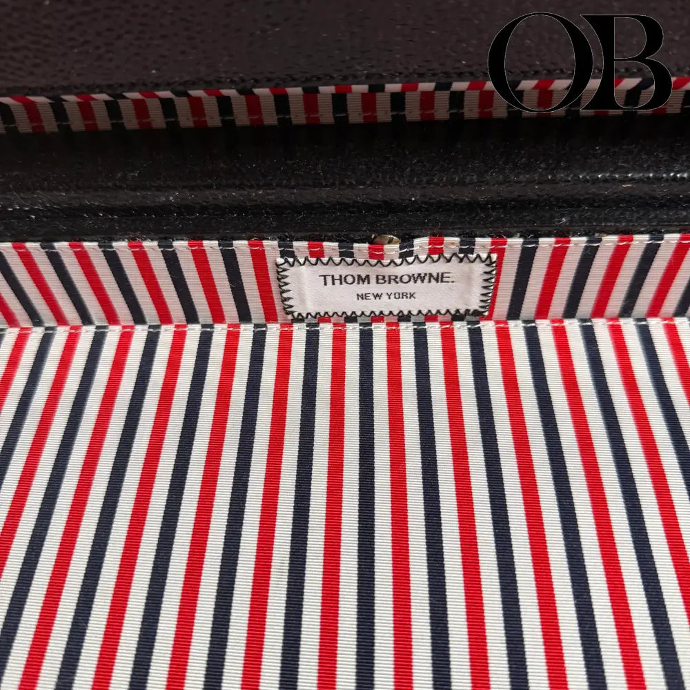 Thom Browne Leather Briefcase accessories